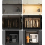 LED Cabinet Light USB Type-C Rechargeable Motion Sensor Led Lamp for Kitchen Wardrobe Cabinet Lighting 20cm/30cm/40cm/50cm/60cm